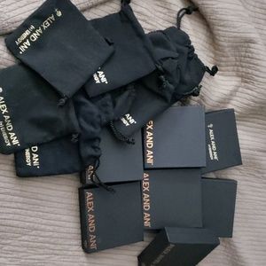 Alex and ani boxes and bag